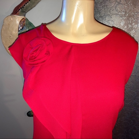 K STUDIO RED DRESS SZ 16 - Picture 2 of 7